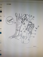 Handbremslöseseil - Parkingbrake Release Cable  Voyager 96-00